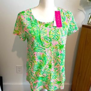 NWT Lily Pulitzer Etta Tee